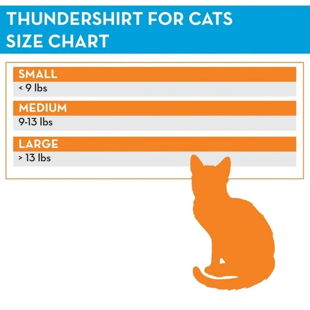 Thunder Shirt For Cats size Small NWT